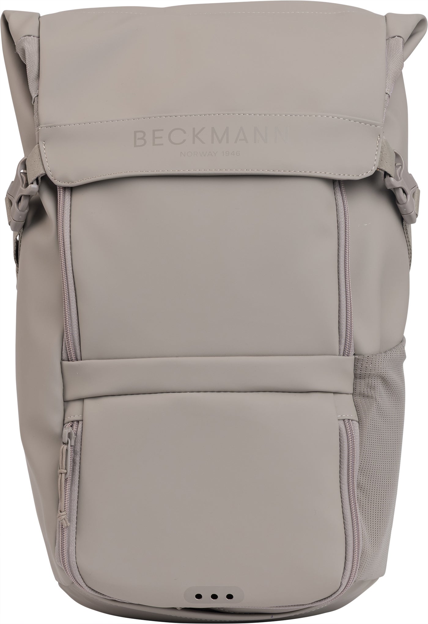 Skolesekk Street Light Warm Grey 22L Beckmann