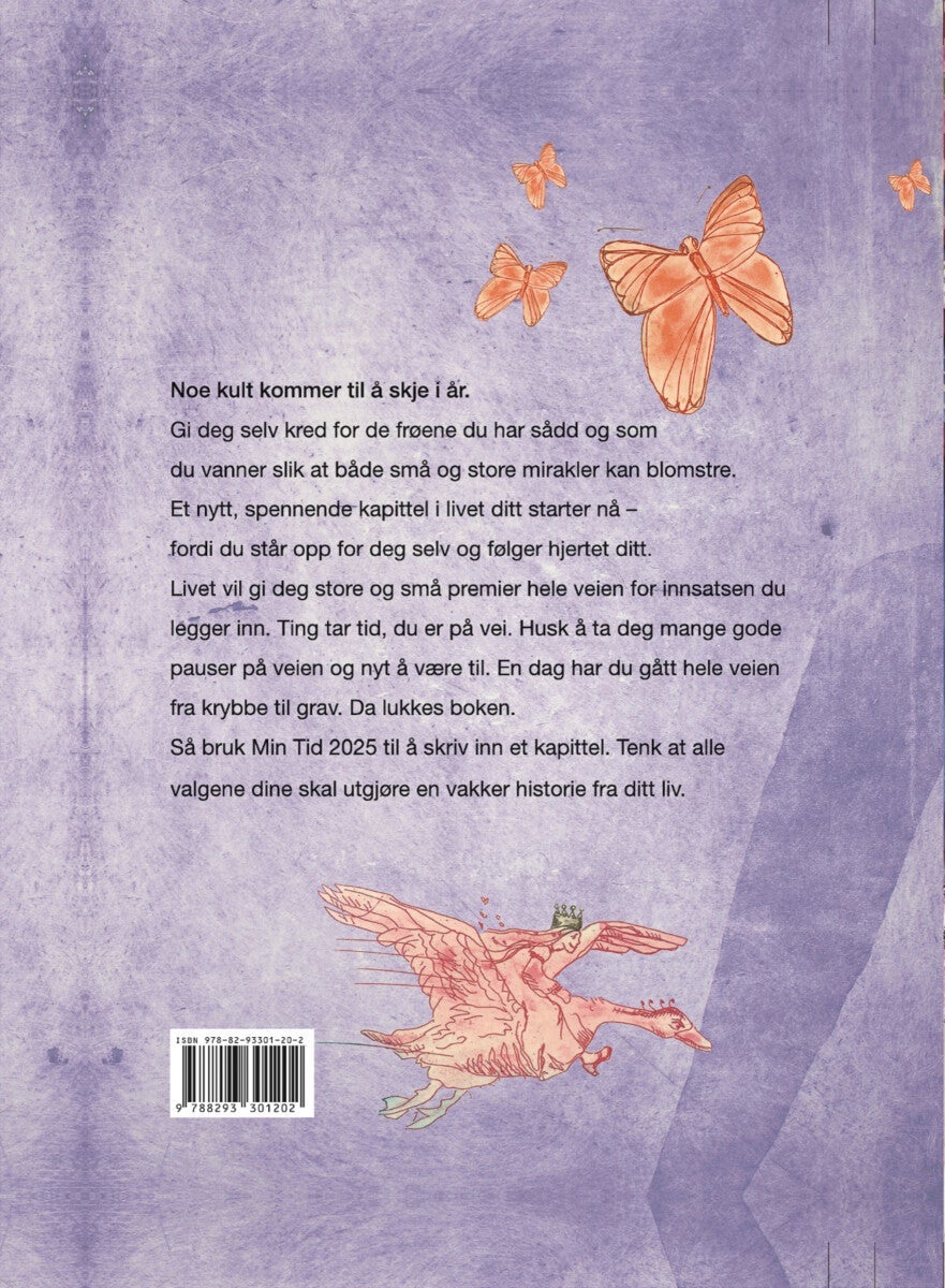 Kalender Min Tid 2025 Agenda - Björg Thorhallsdottir