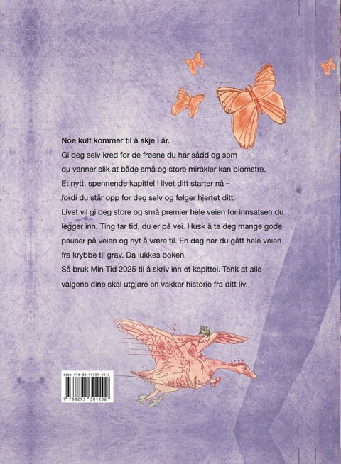 Kalender Min Tid 2025 Agenda - Björg Thorhallsdottir