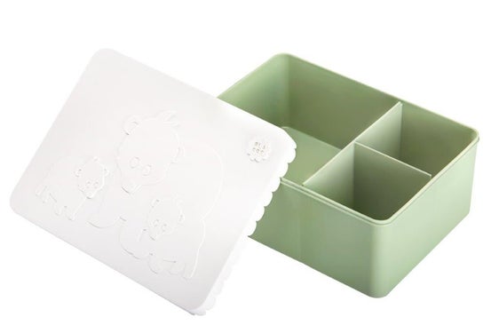 Matboks plast Blafre Polar Hvit og Lys Grønn