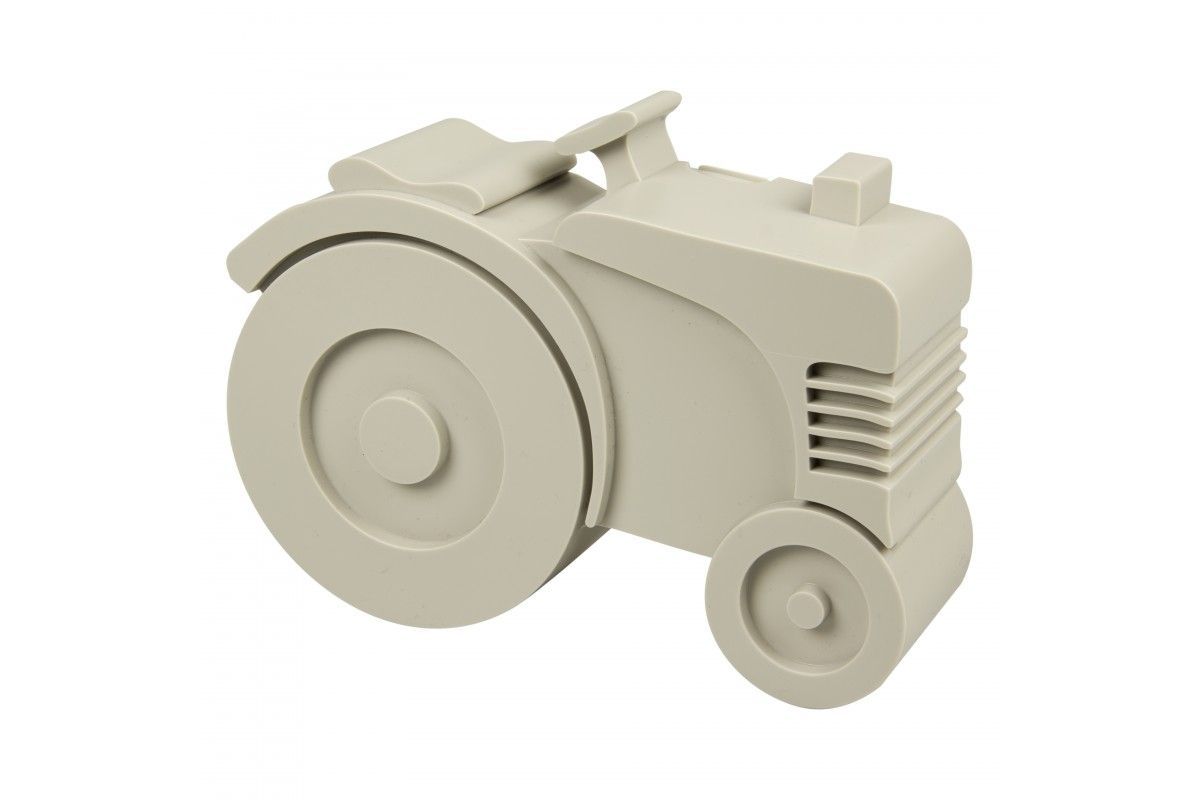 Matboks Blafre i plast Traktor grå