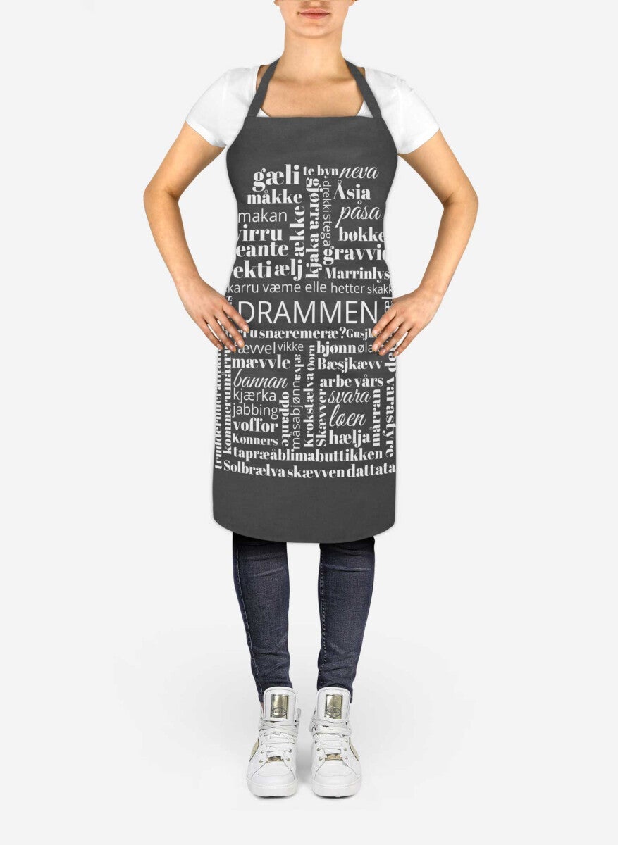 Dialektforkle Bokhari Drammen