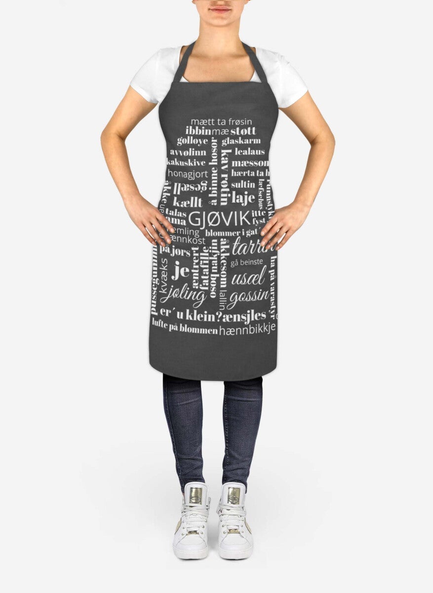 Dialektforkle Bokhari Gjøvik