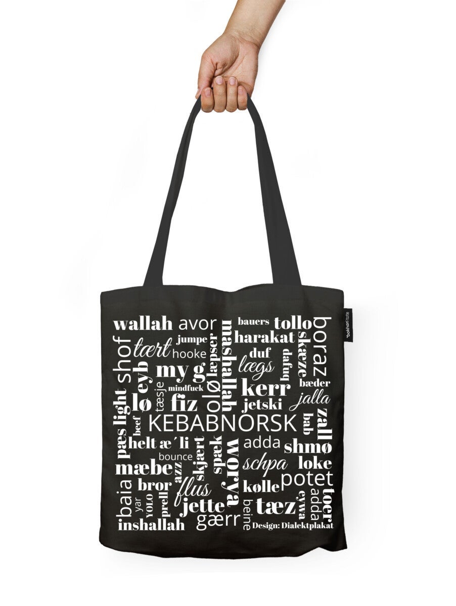 Handlenett Bokhari Kebabnorsk svart