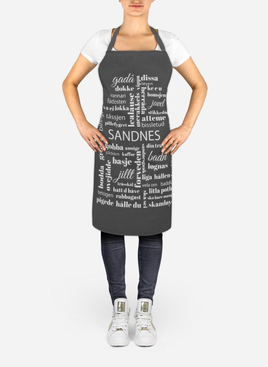 Dialektforkle Bokhari Sandnes