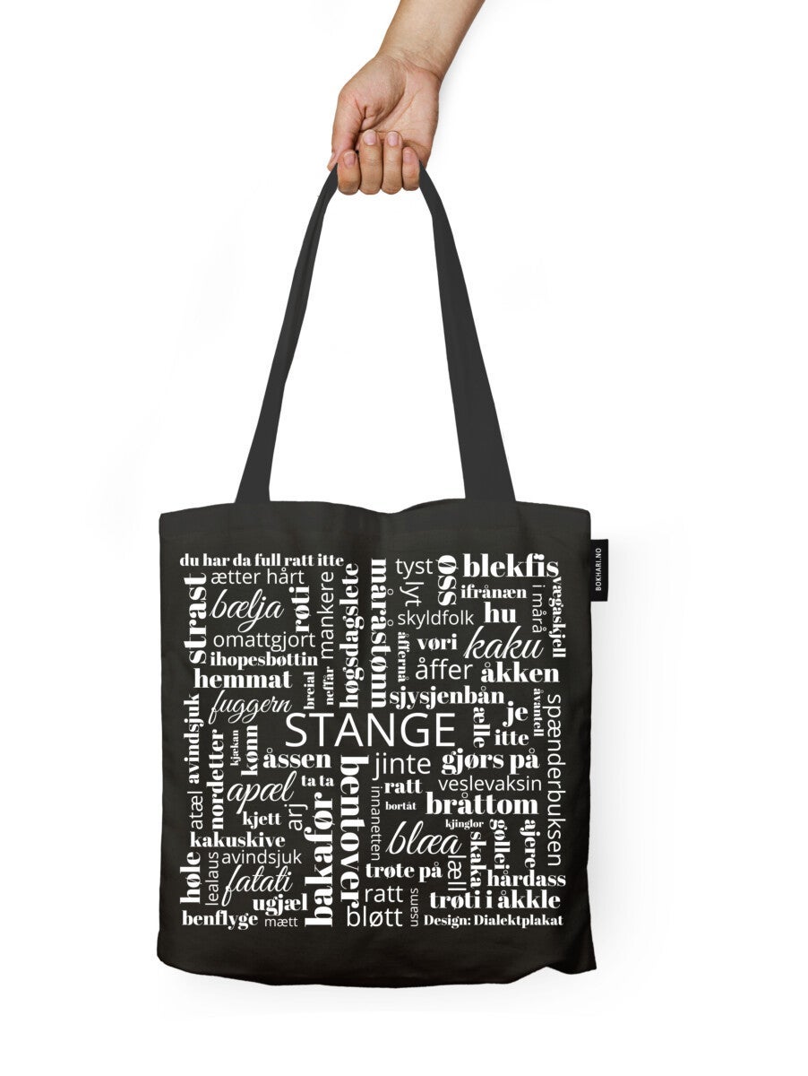 Handlenett Bokhari Stange svart