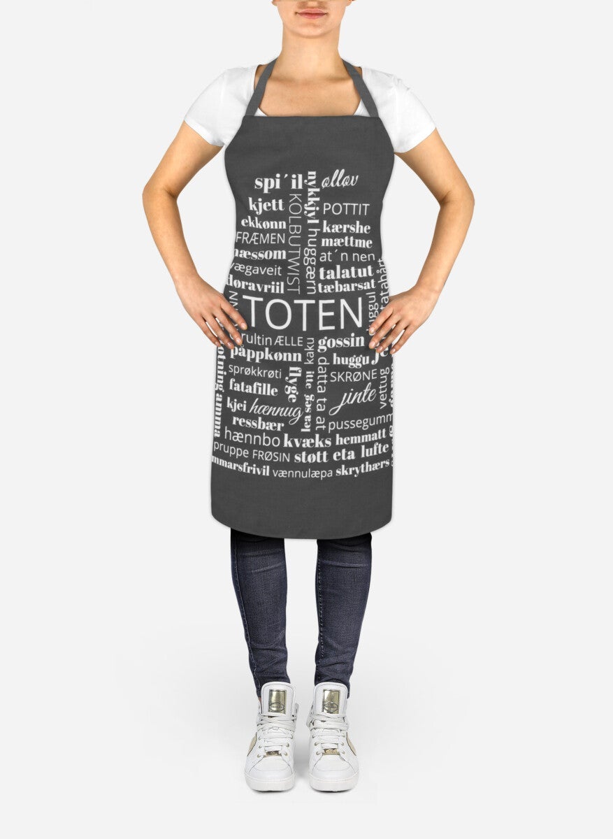 Dialektforkle Bokhari Toten