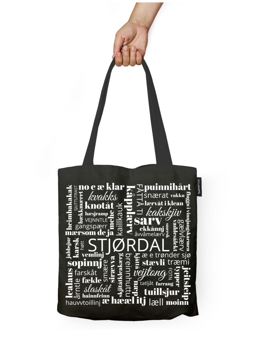 Handlenett Bokhari Stjørdal svart