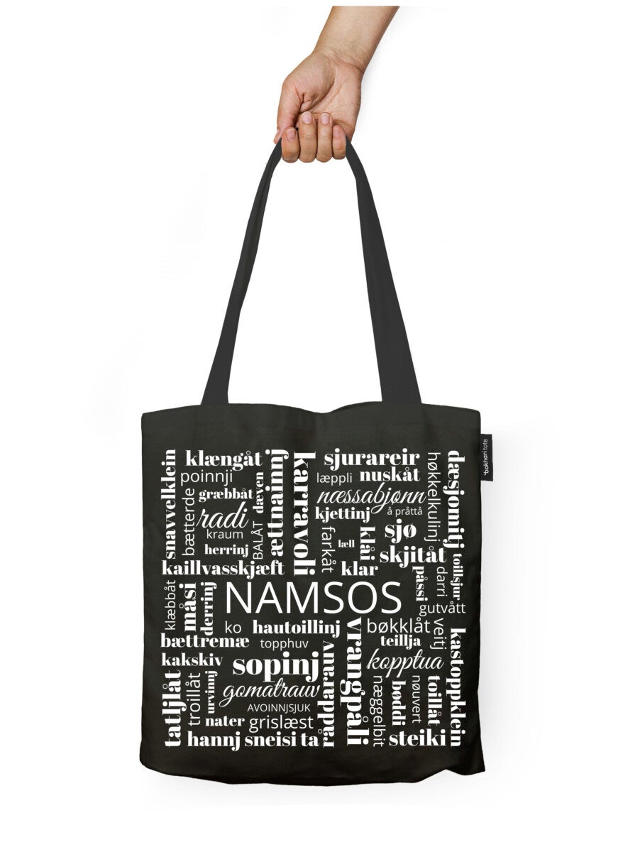 Handlenett Bokhari Namsos svart