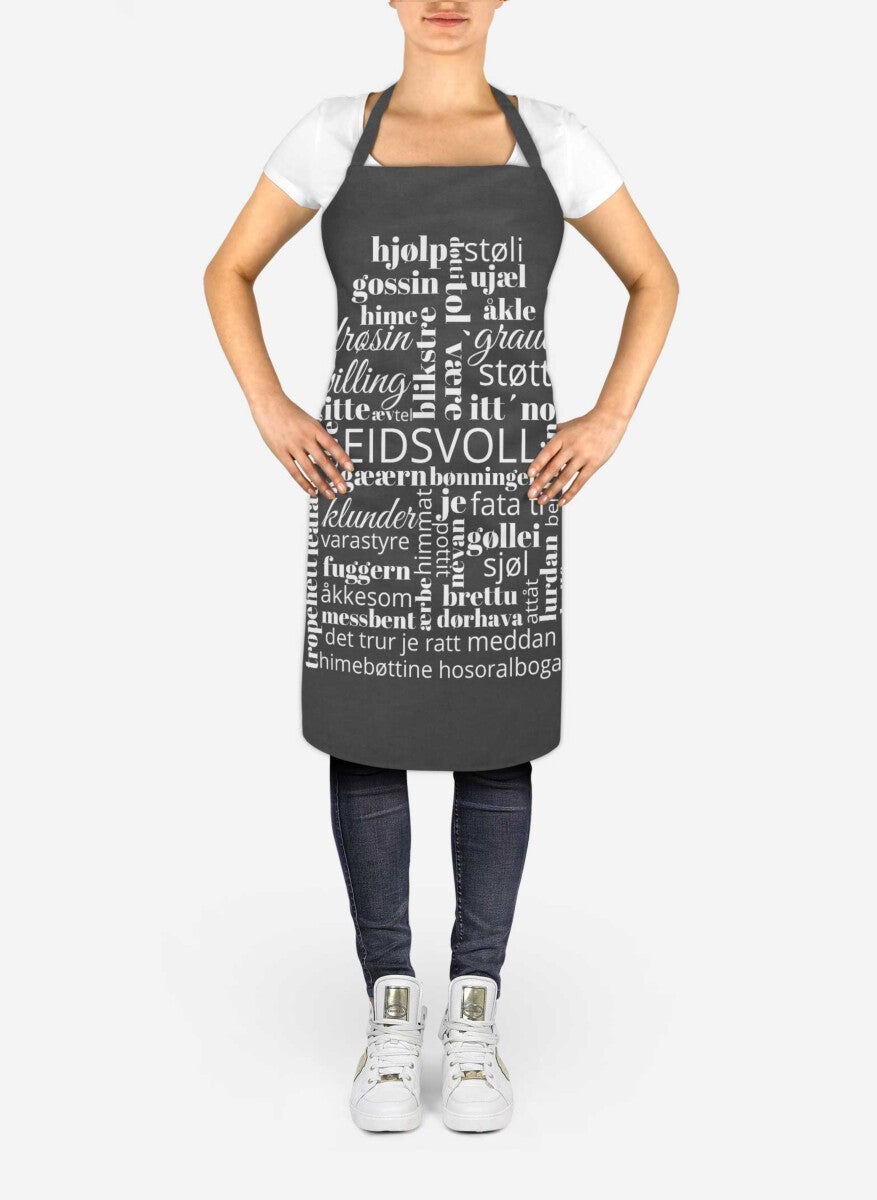 Dialektforkle Bokhari Eidsvoll