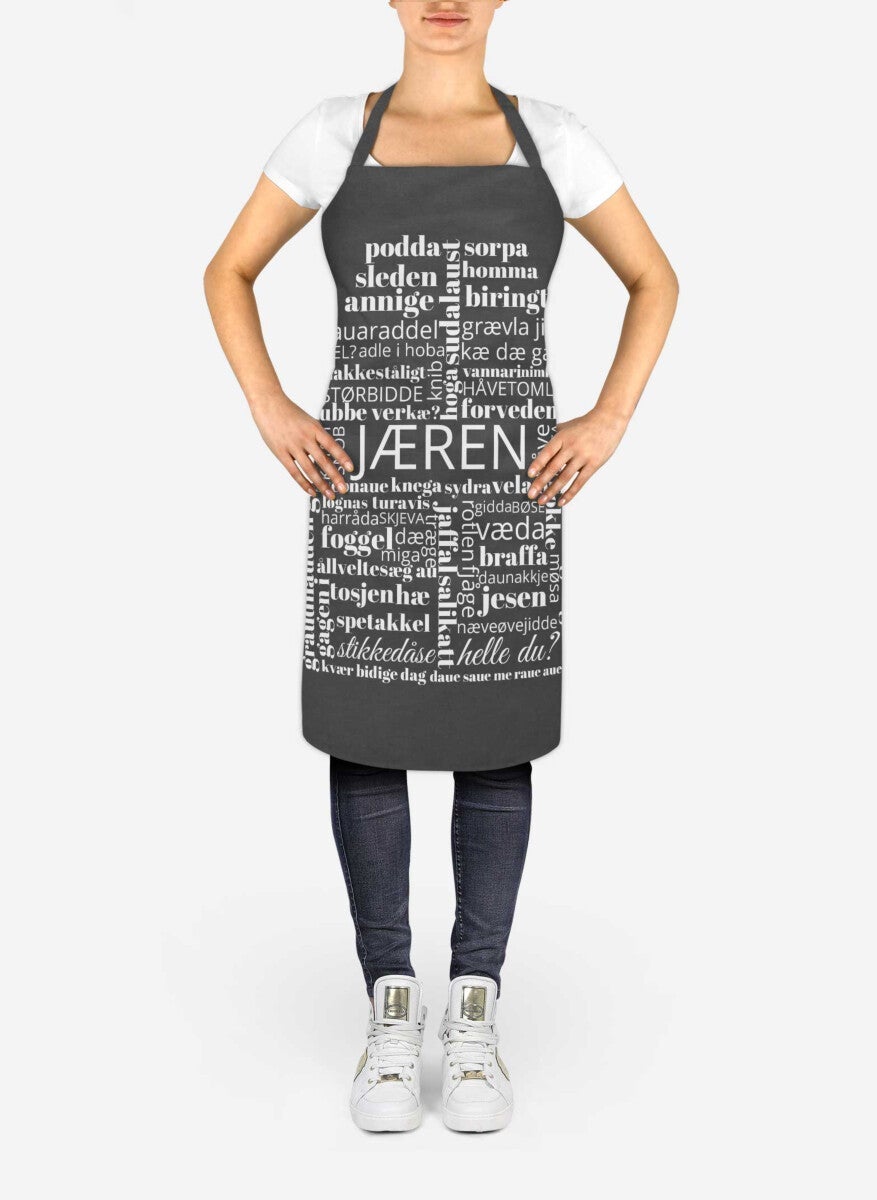 Dialektforkle Bokhari Jæren