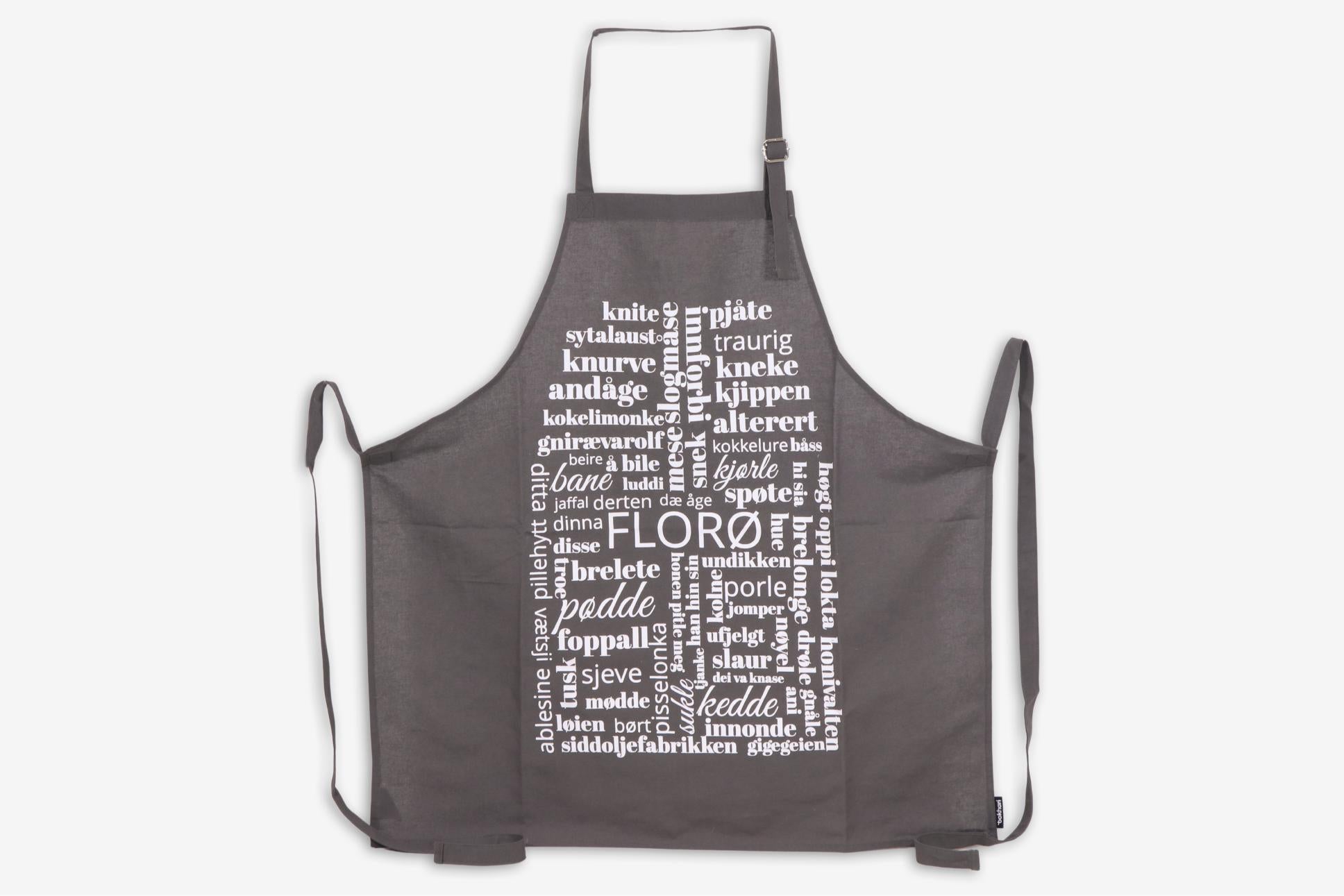 Dialektforkle Bokhari Florø Koks grå