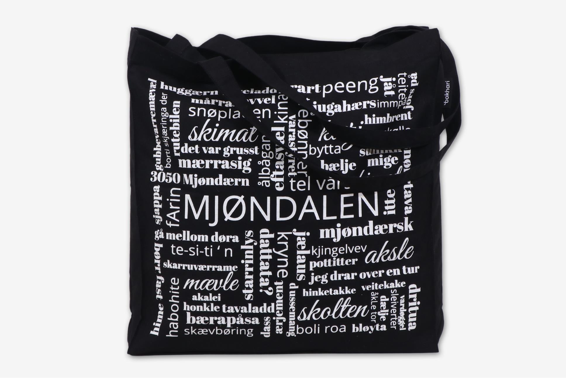 Handlenett Bokhari Mjøndalen sort