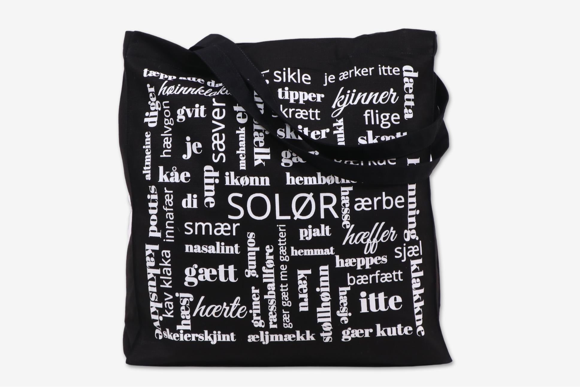 Handlenett Bokhari Solør sort