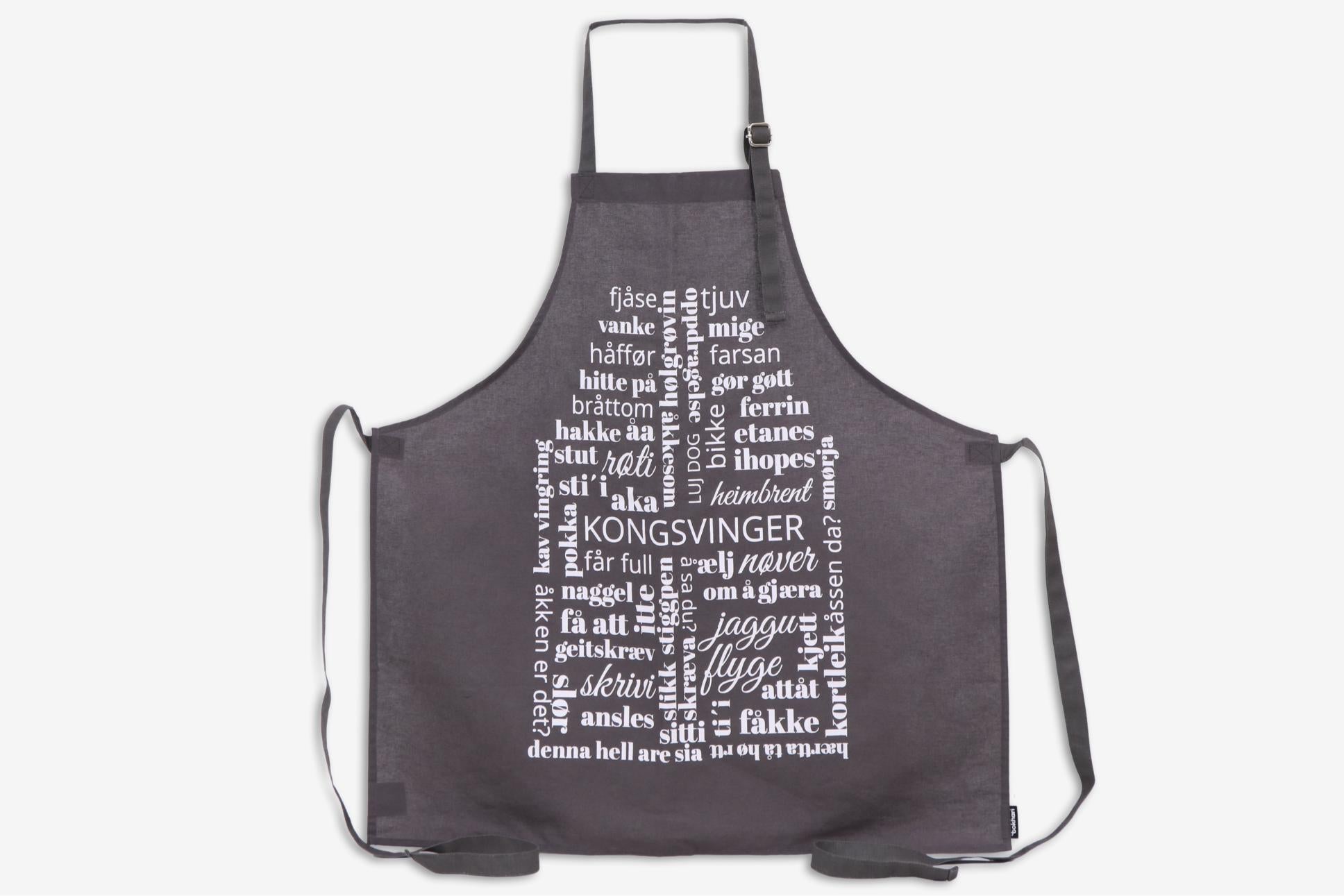 Dialektforkle Bokhari Kongsvinger Koks grå