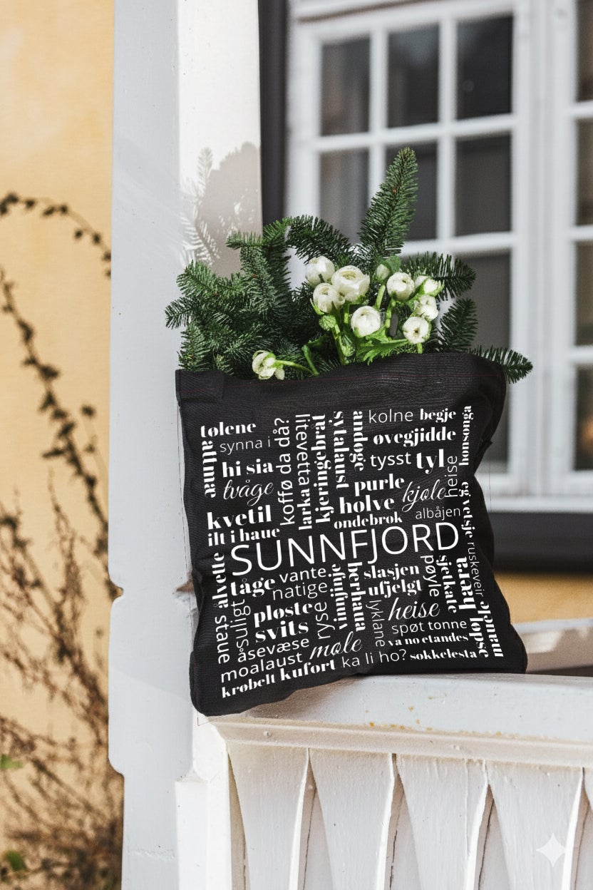 Handlenett Bokhari Sunnfjord svart