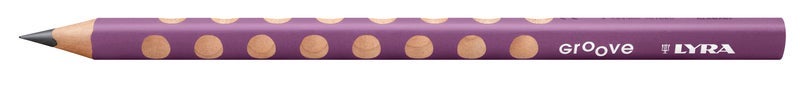 Begynnerblyant Lyra Groove Lilla