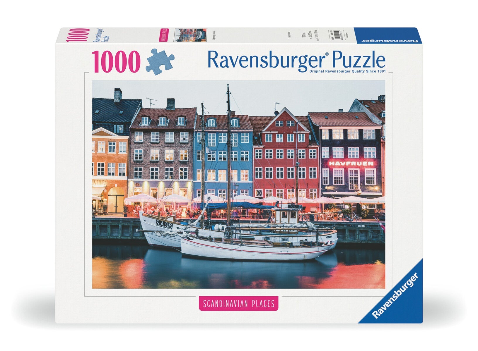Puslespill 1000 København Ravensburger