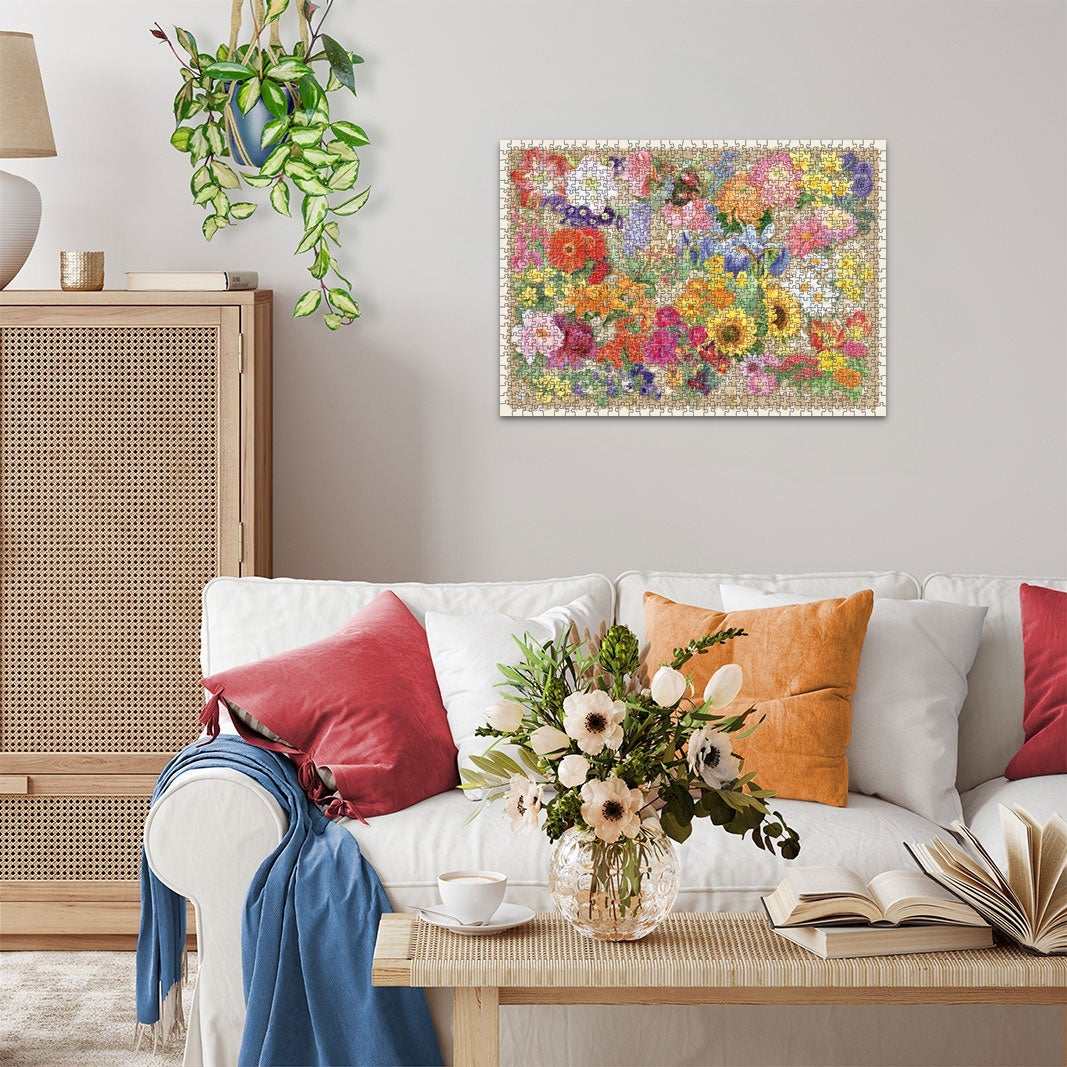 Puslespill 1000 Blomster Ravensburger