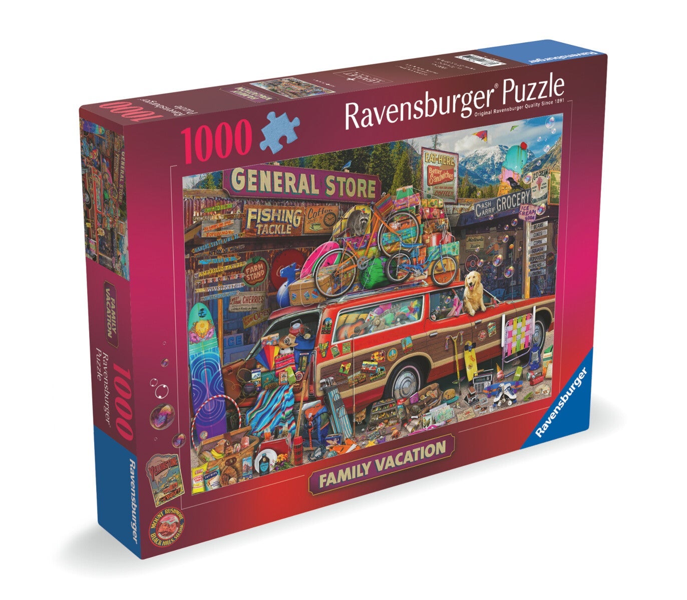 Puslespill 1000 Ferie Ravensburger