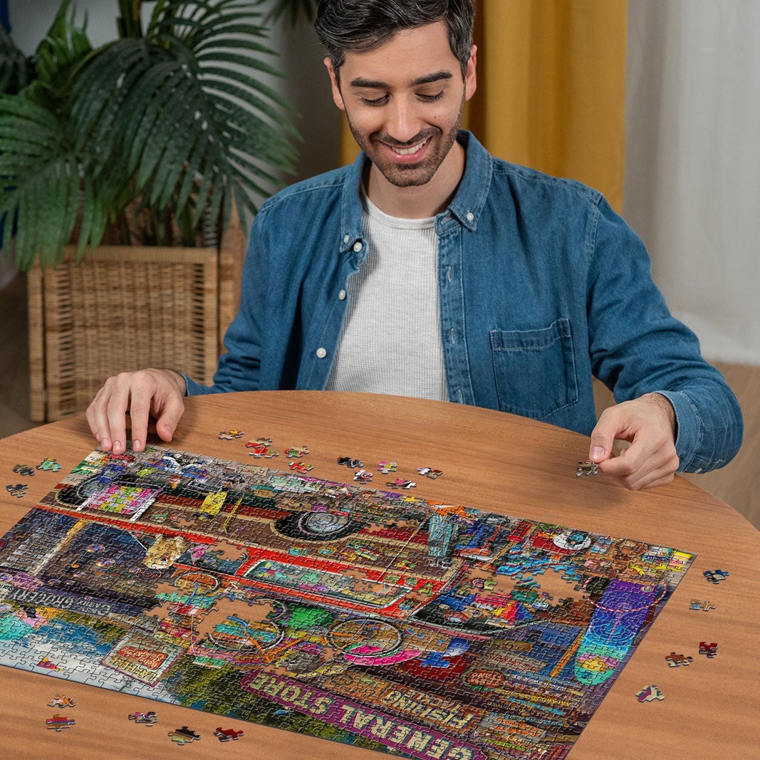 Puslespill 1000 Ferie Ravensburger