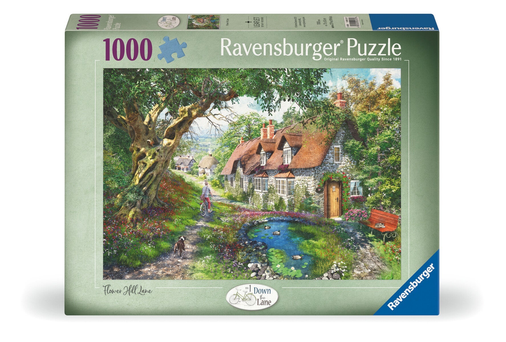 Puslespill 1000 Flower Hill Ravensburger