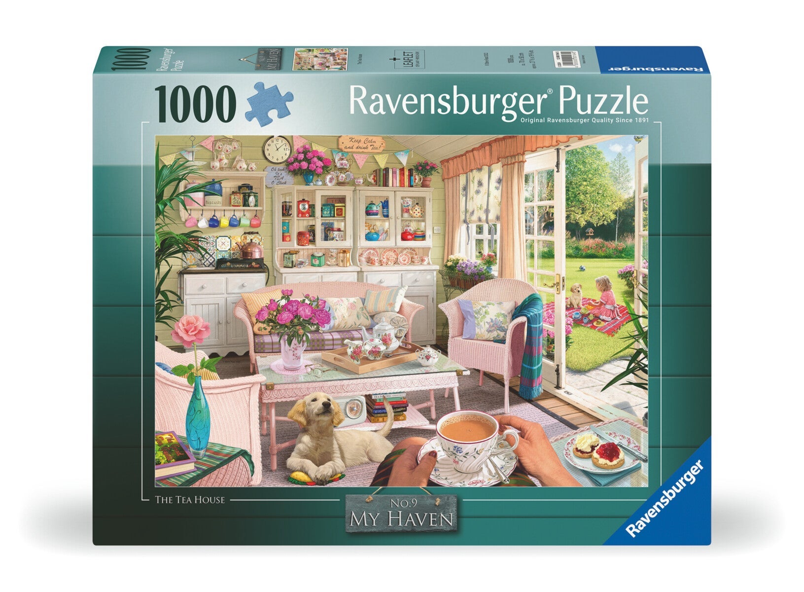 Puslespill 1000 Tehuset Ravensburger