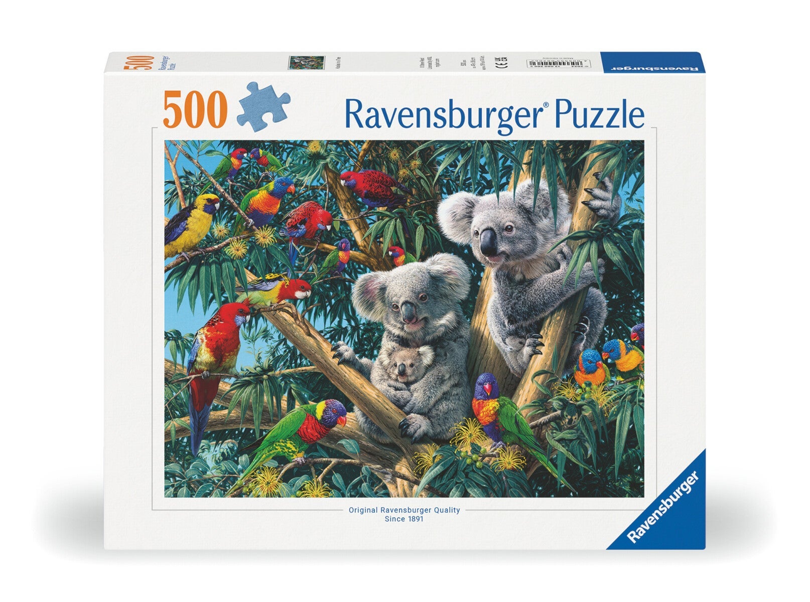 Puslespill 500 Koala i Treet Ravensburger