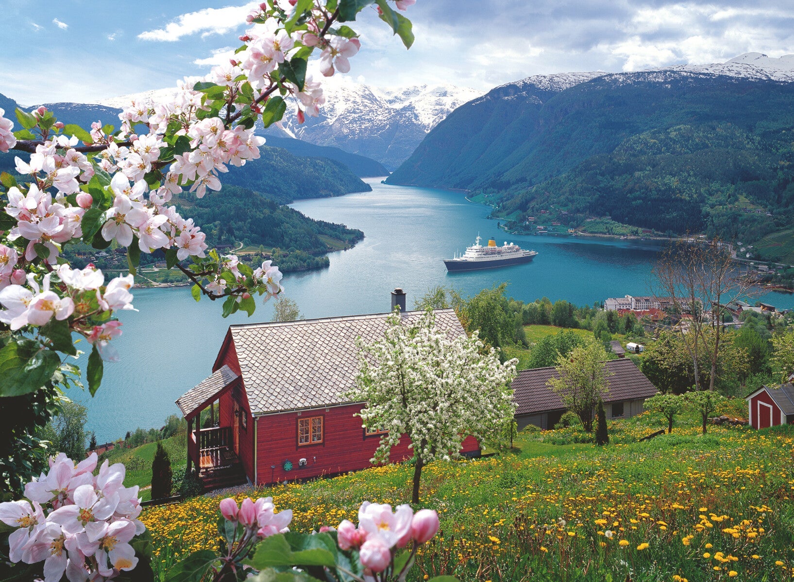 Puslespill 500 Scandinavian Idyl Ravensburger