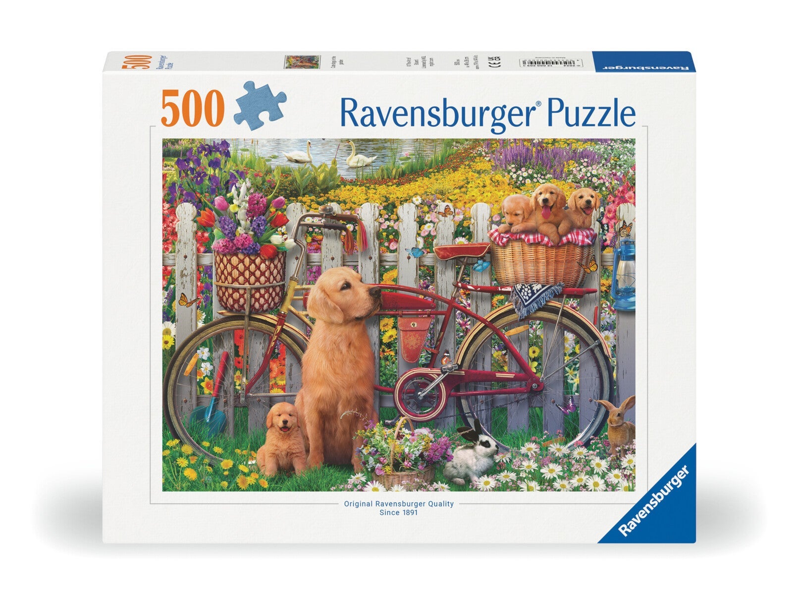Puslespill 500 Søte Hunder Ravensburger