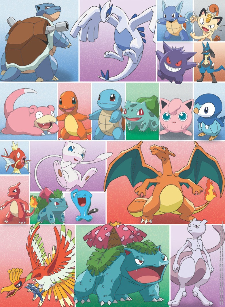 Puslespill 2 x 500 Pokemon Ravensburger
