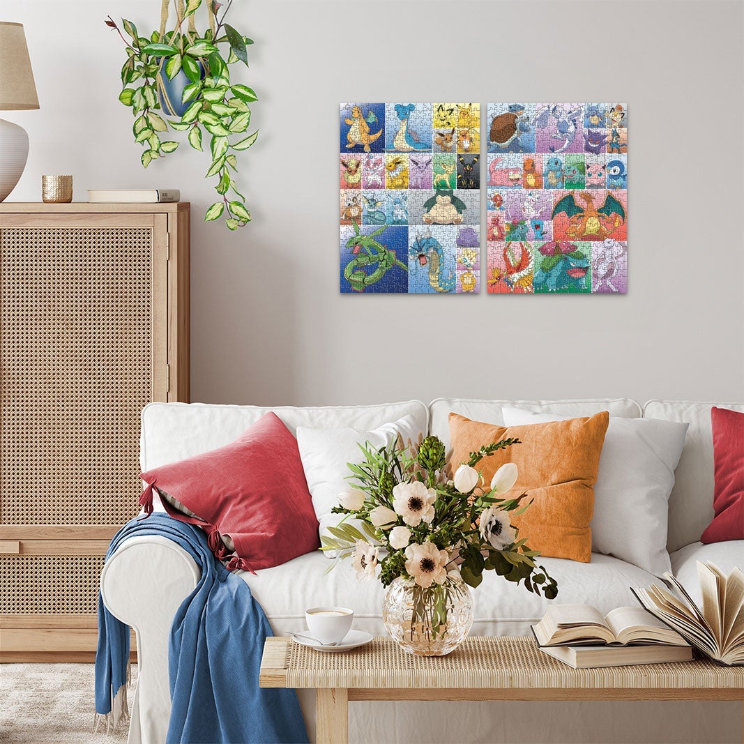 Puslespill 2 x 500 Pokemon Ravensburger