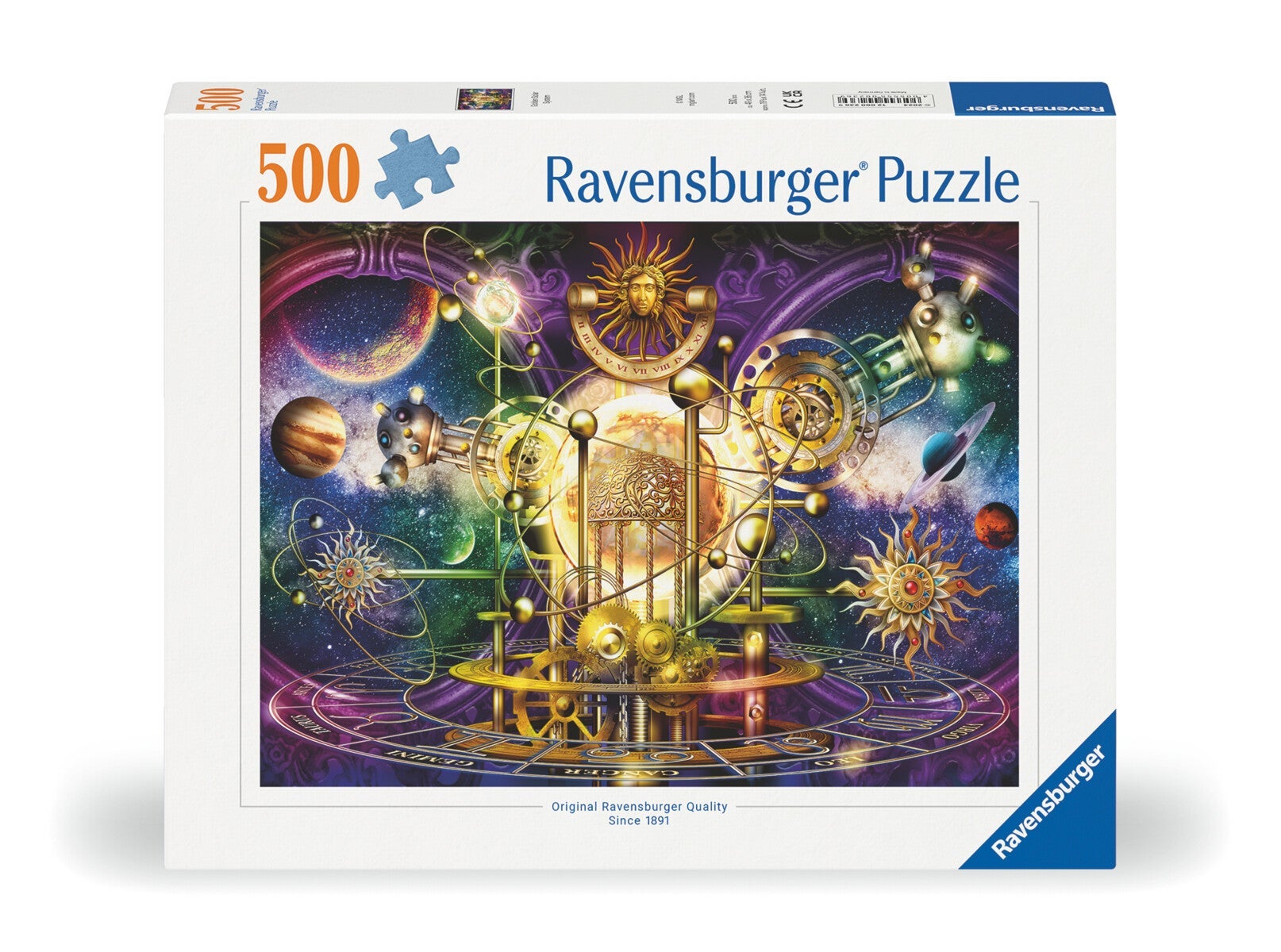 Puslespill 500 Solsystem Ravensburger