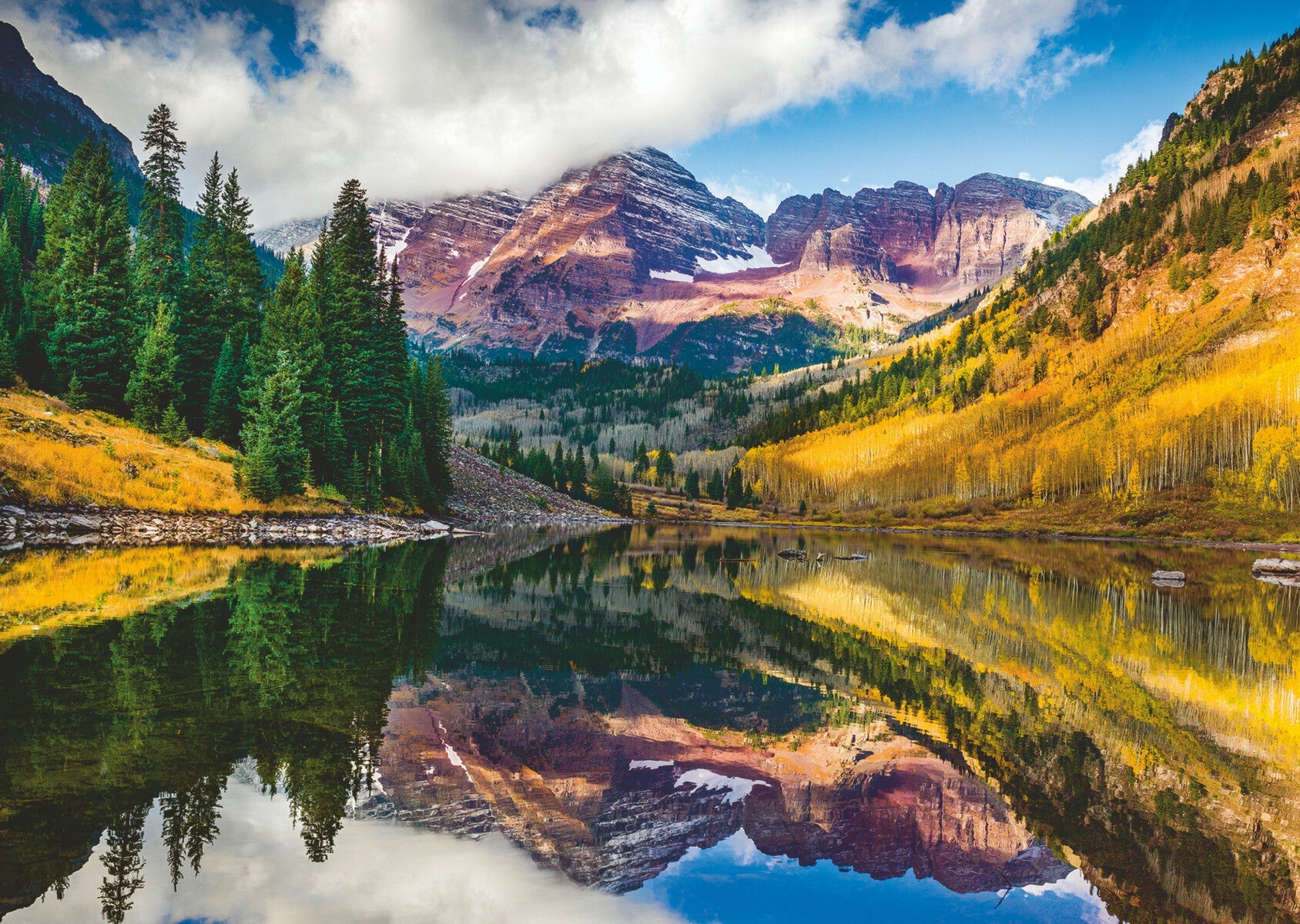 Puslespill 1000 Aspen Ravensburger