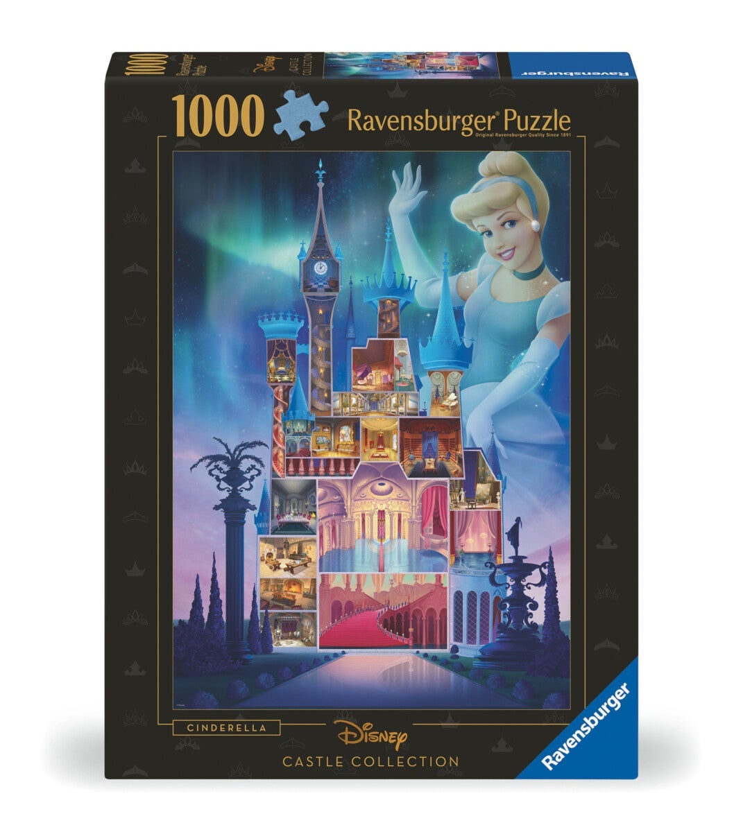 Puslespill 1000 Disney Askepott Ravensburger