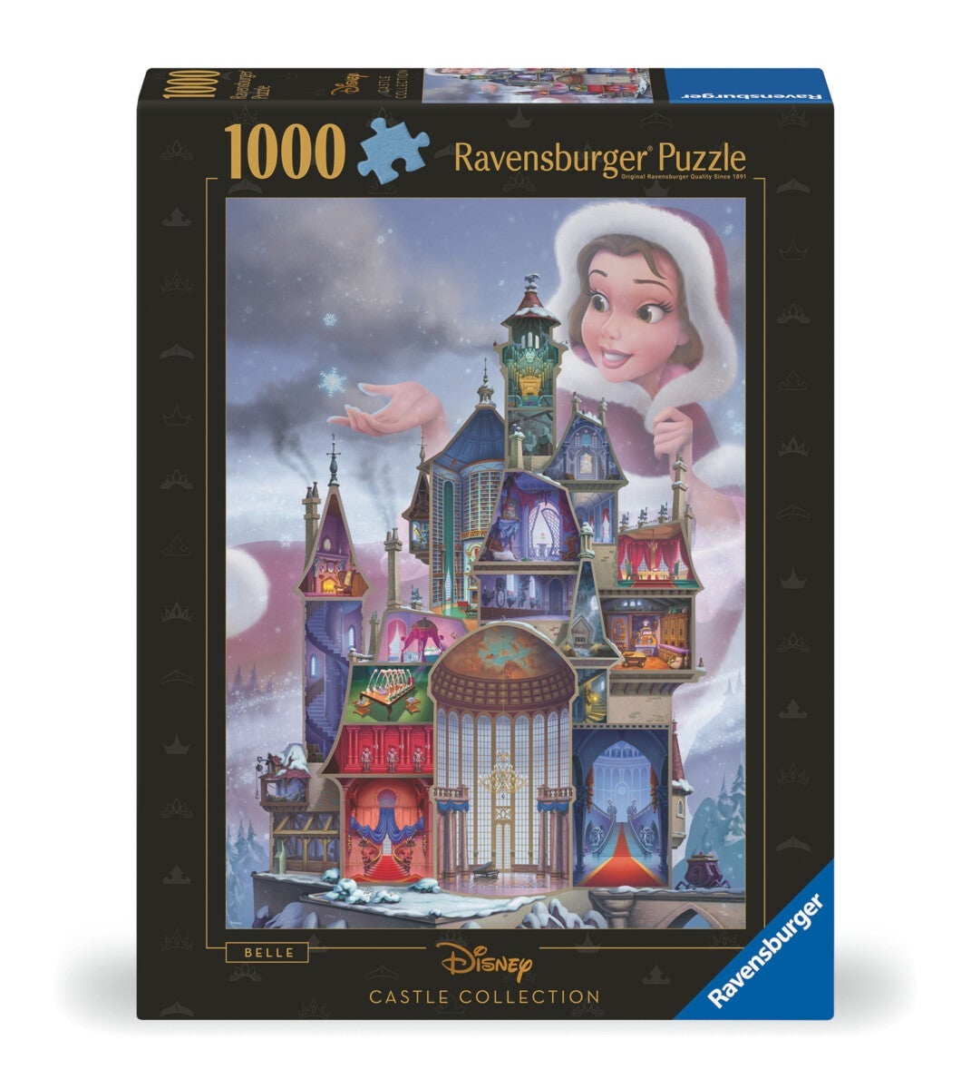 Puslespill 1000 Disney Belle Ravensburger