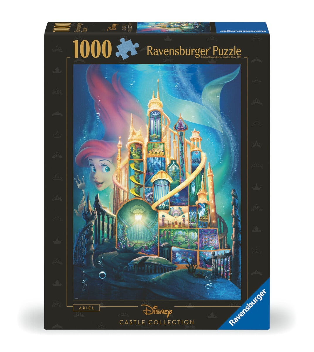 Puslespill 1000 WD Ariel Slott Ravensburger