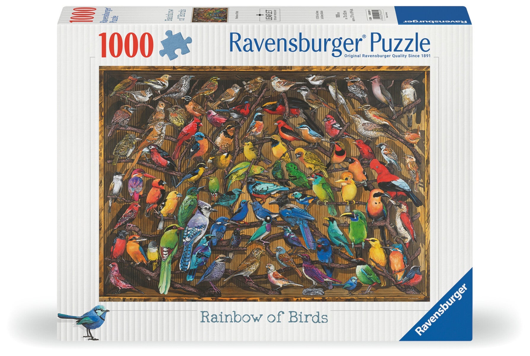 Puslespill 1000 Verdens Fugler Ravensburger
