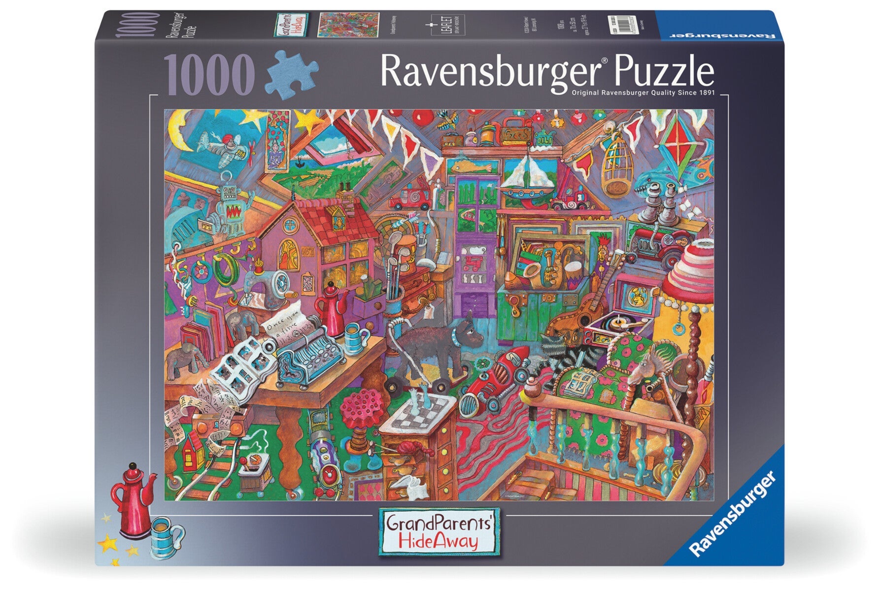 Puslespill 1000 Loftet Ravensburger