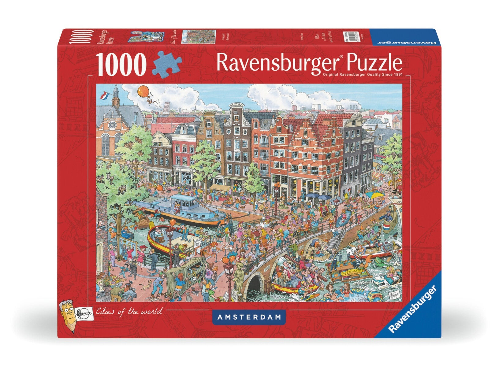 Puslespill 1000 Amsterdam Ravensburger