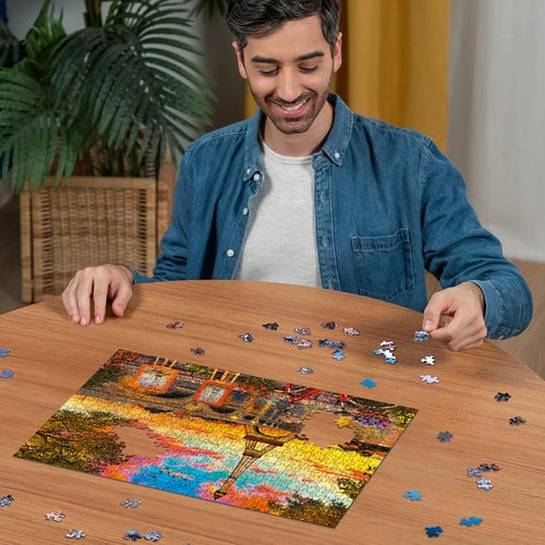 Puslespill 500 Kveld i Paris Ravensburger