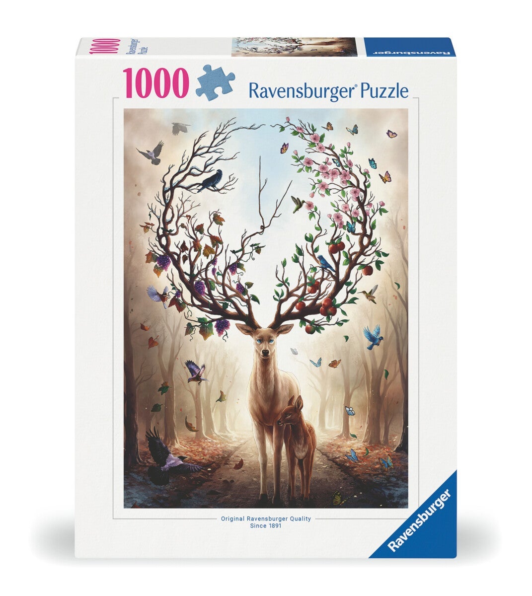 Puslespill 1000 Fantasi Rådyr Ravensburger
