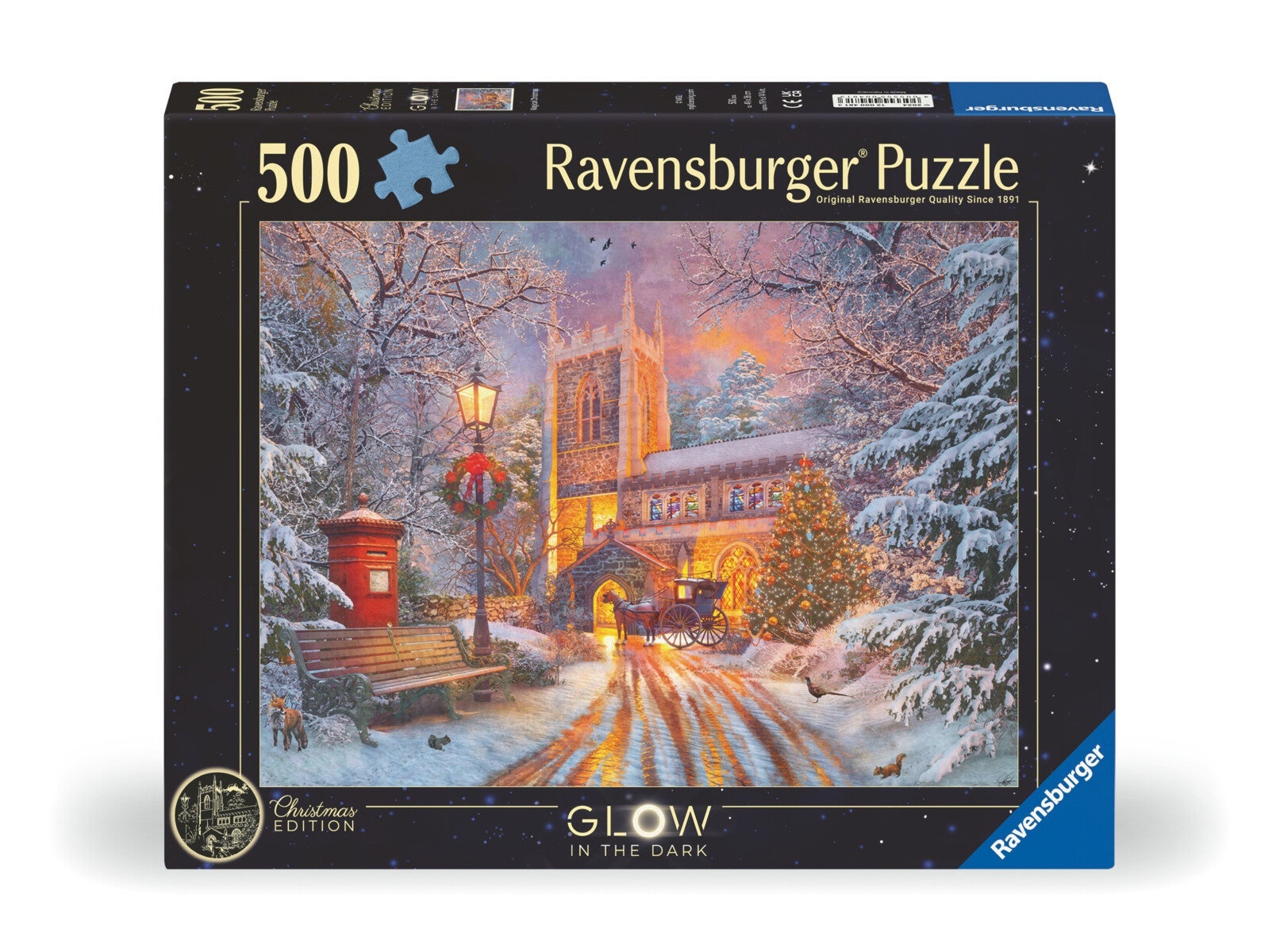 Puslespill 500 Magisk Jul Starline Ravensburger