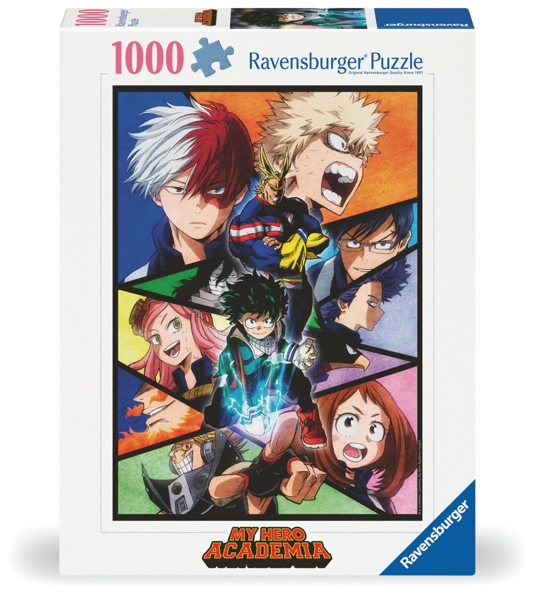 Puslespill 1000 Hero Academia Ravensburger