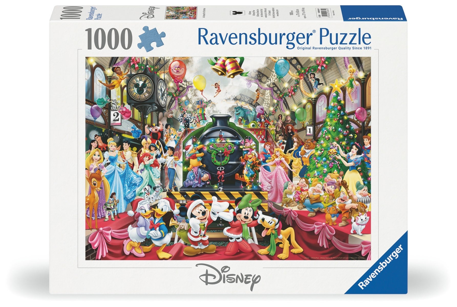 Puslespill 1000 Alle Om Bord Jul Ravensburger