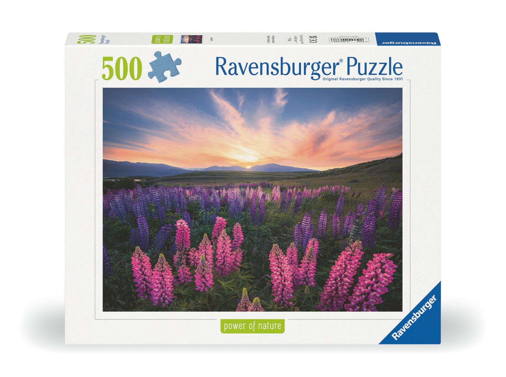 Puslespill 500 Lupiner Ravensburger