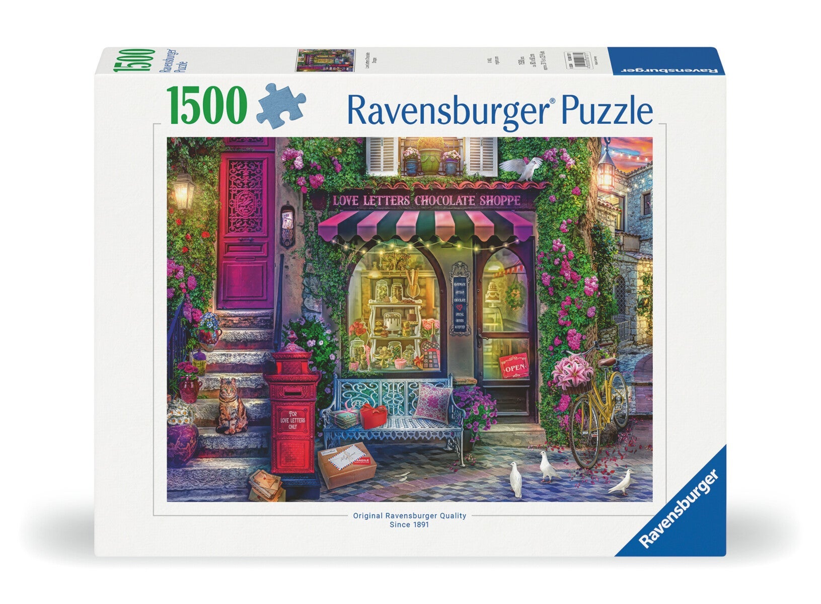 Puslespill 1500 Sjokoladebutikk Ravensburger