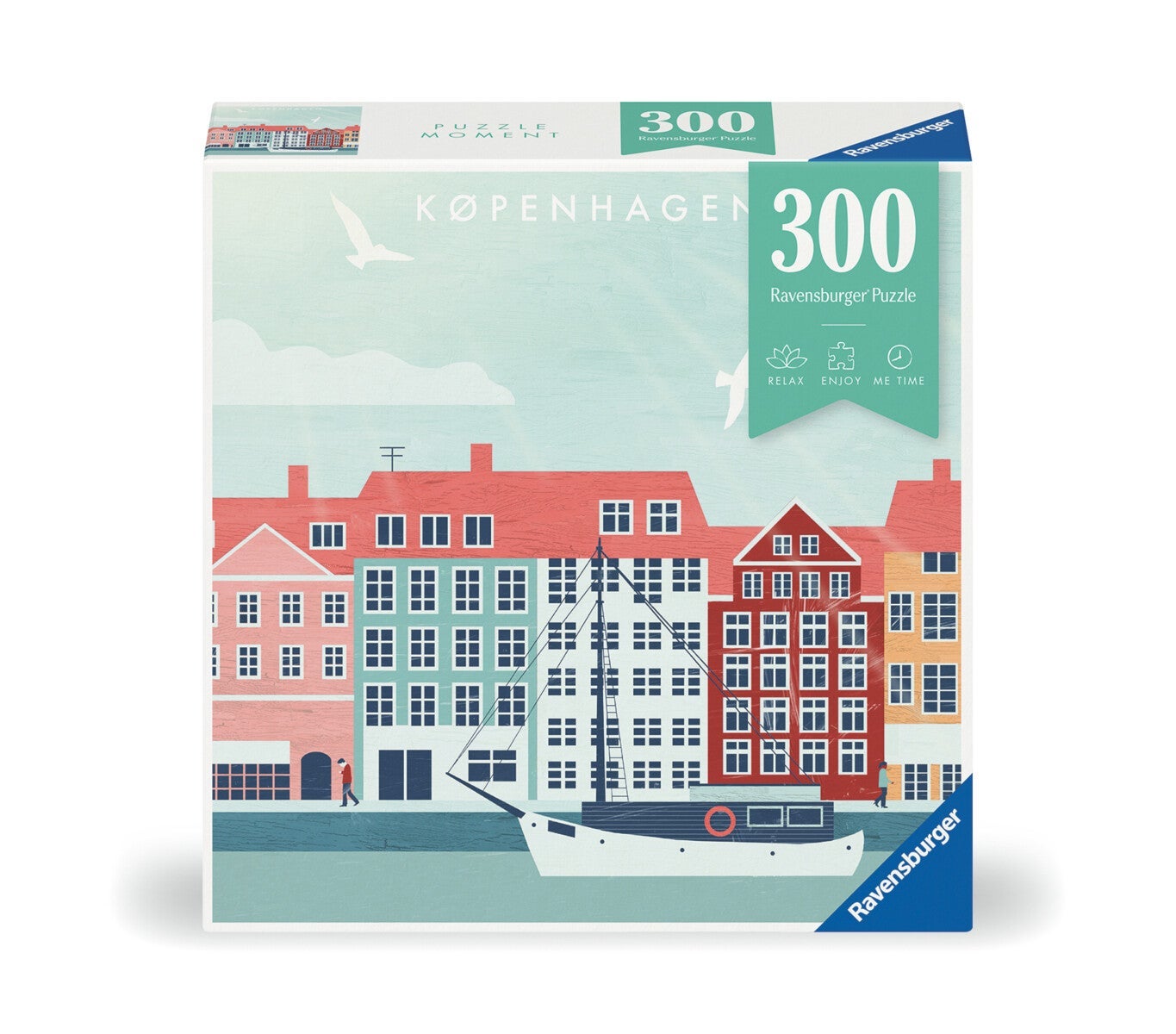 Puslespill 300 København Ad Ravensburger