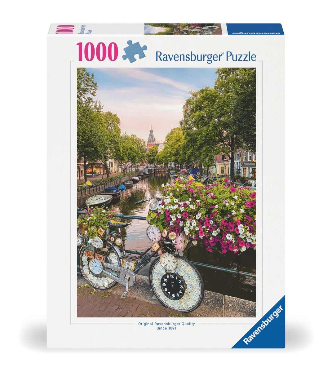 Puslespill 1000 Sykkel Amsterdam Ravensburger