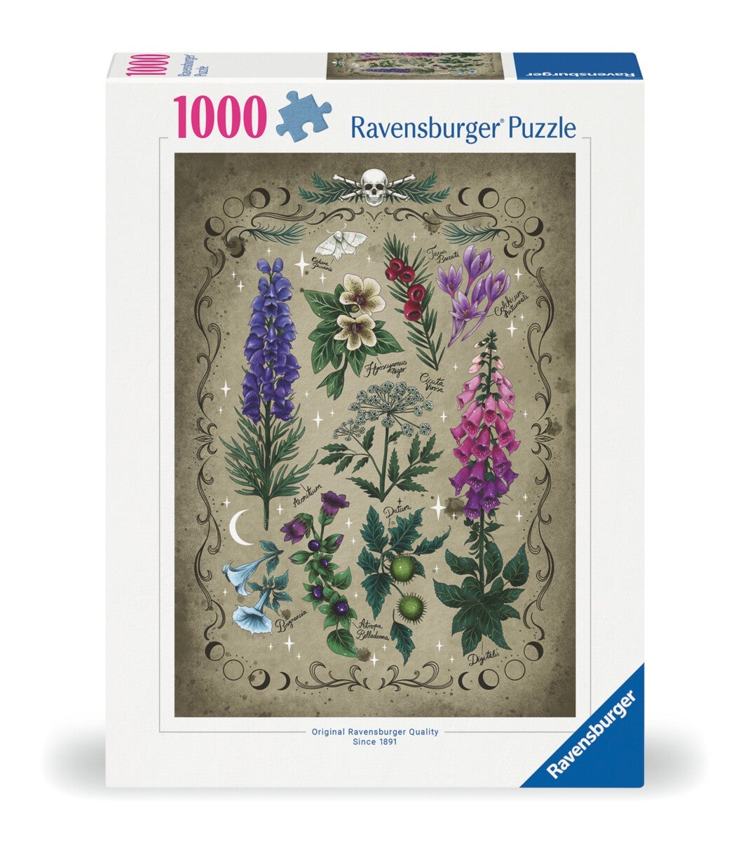 Puslespill 1000 Giftige Planter Ravensburger